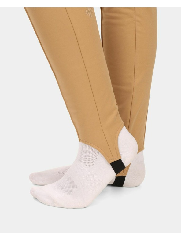 Kilpi Дамски softshell ски панталони Kilpi MAURA-W Бежова