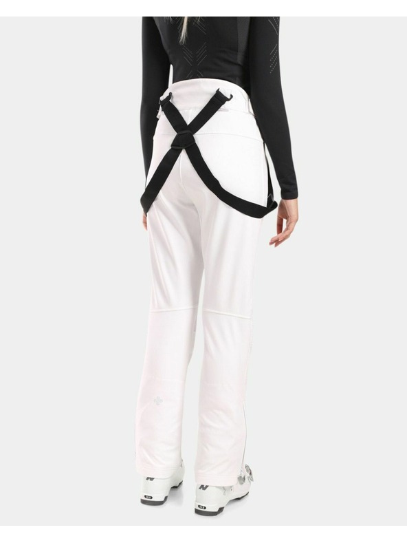 Kilpi Дамски ски панталони от софтшел Kilpi DIONE-W White