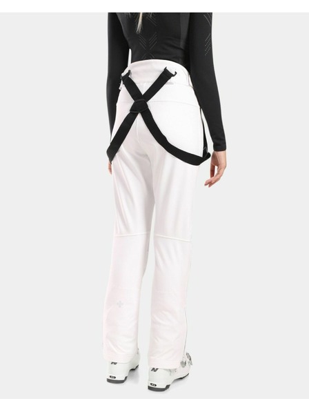 Kilpi Дамски ски панталони от софтшел Kilpi DIONE-W White
