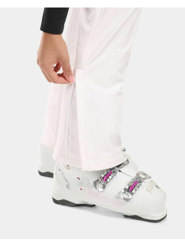 Kilpi Дамски ски панталони от софтшел Kilpi DIONE-W White