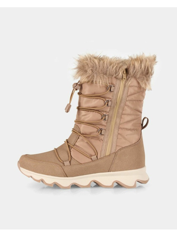 Kilpi Дамски снегоходки Kilpi FROZEN HIGH WP-W Кафяво