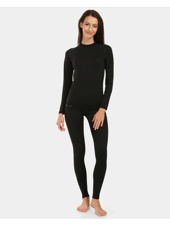 Kilpi Дамски безшевни термо панталони Kilpi OLINE-W Черен