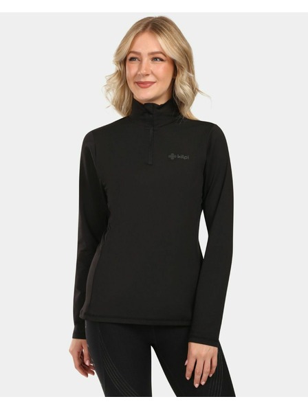 Kilpi Дамска термо тениска с дълъг ръкав Kilpi WILLIE-W Черна