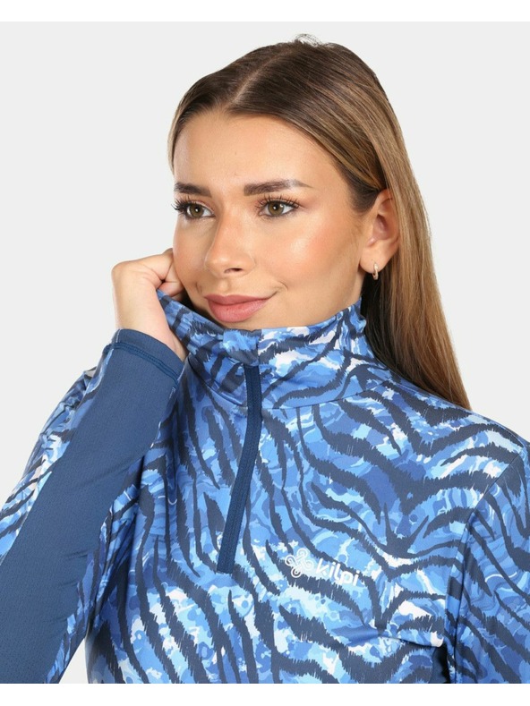 Kilpi Дамска термо тениска с дълъг ръкав Kilpi WILLEA-W Тъмносиня