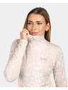 Kilpi Дамска термо тениска с дълъг ръкав Kilpi WILLEA-W Бежова