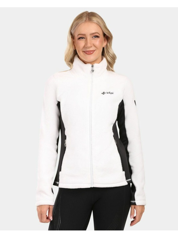 Kilpi Дамски пухкав поларен суитшърт Kilpi SKATHI-W Бял