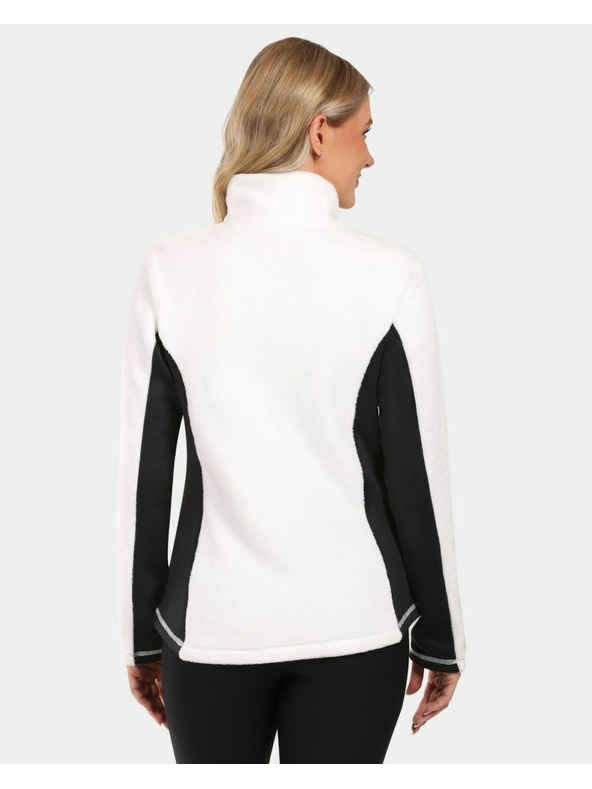 Kilpi Дамски пухкав поларен суитшърт Kilpi SKATHI-W Бял