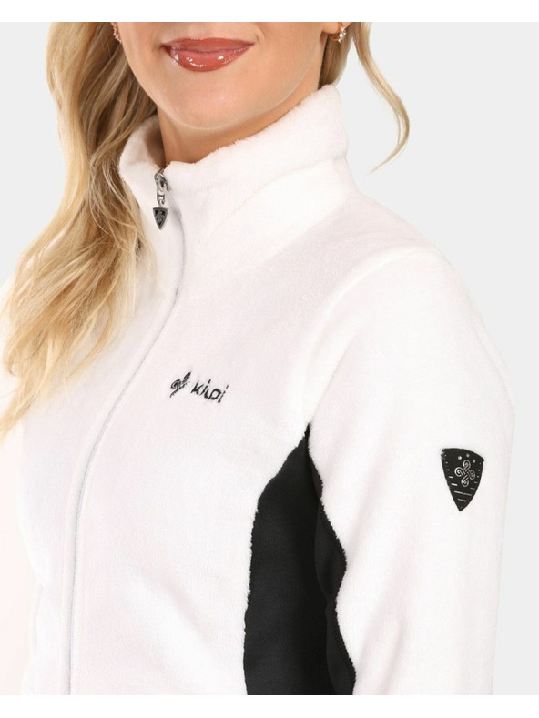Kilpi Дамски пухкав поларен суитшърт Kilpi SKATHI-W Бял