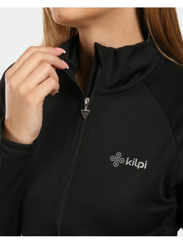 Kilpi Дамски поларен суитшърт Kilpi JUNIE-W Черен