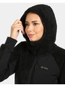 Kilpi Дамски космат полар суитшърт с качулка Kilpi NORKA-W Черен