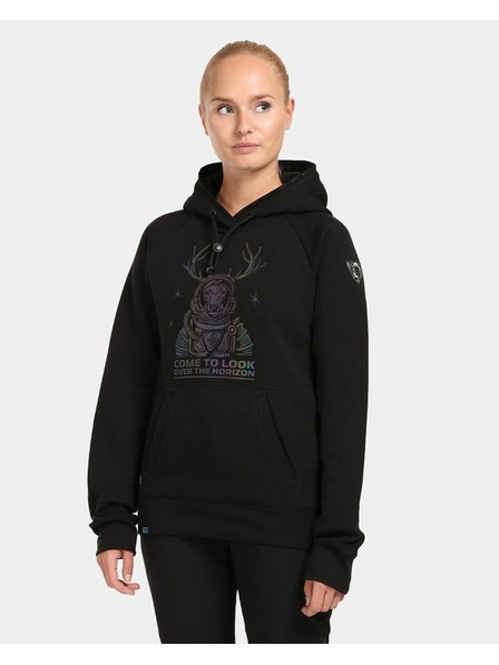 Kilpi Дамски суитшърт с качулка Kilpi LTD BELLATRIX-W Черен