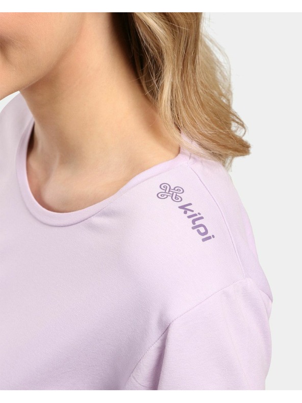 Kilpi Дамска памучна тениска Kilpi PROMO-W Лилава
