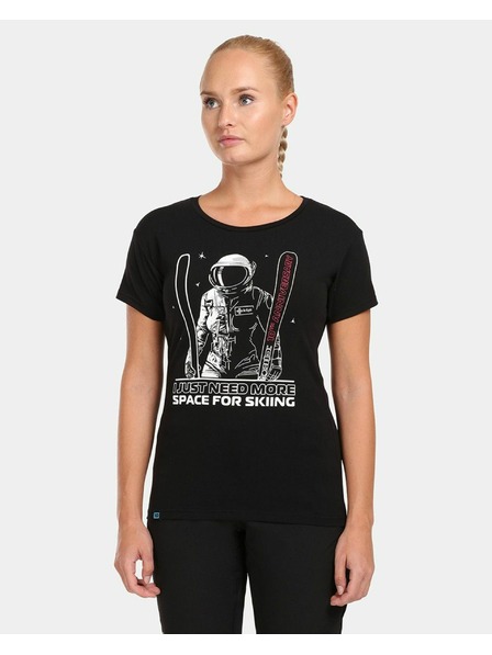 Kilpi Дамска памучна тениска Kilpi LTD TRITON-W Черна