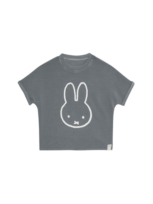 Marks & Spencer Тениска Miffy™ с висок процент памук (1–8 години) Marks & Spencer в сиво
