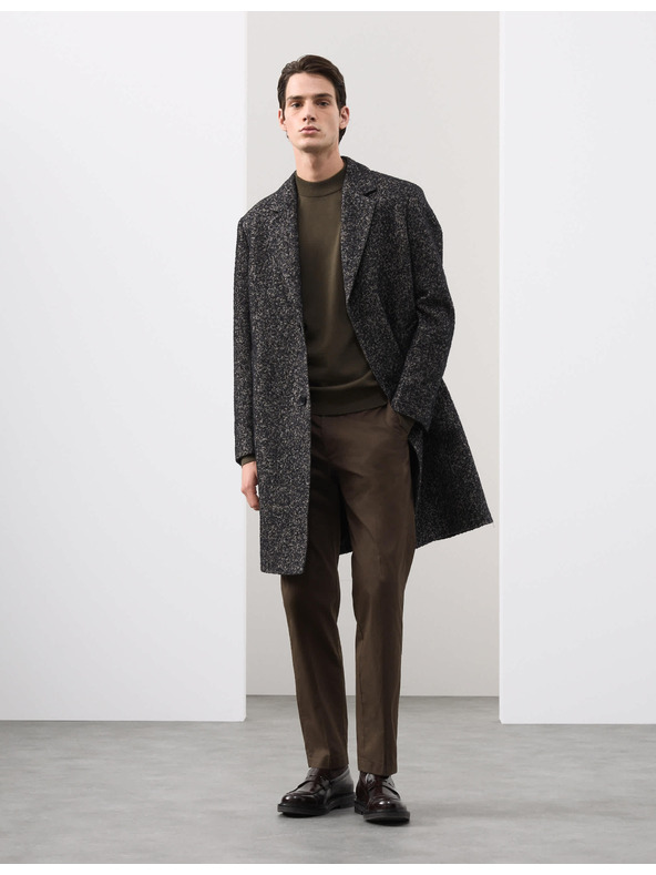 Marks & Spencer Супер лек панталон чино, редовна кройка Marks & Spencer зелен