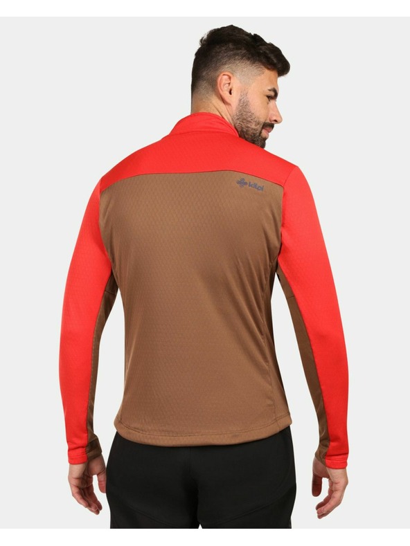 Kilpi Мъжки поларен суитшърт Kilpi ERIN-M Кафяв