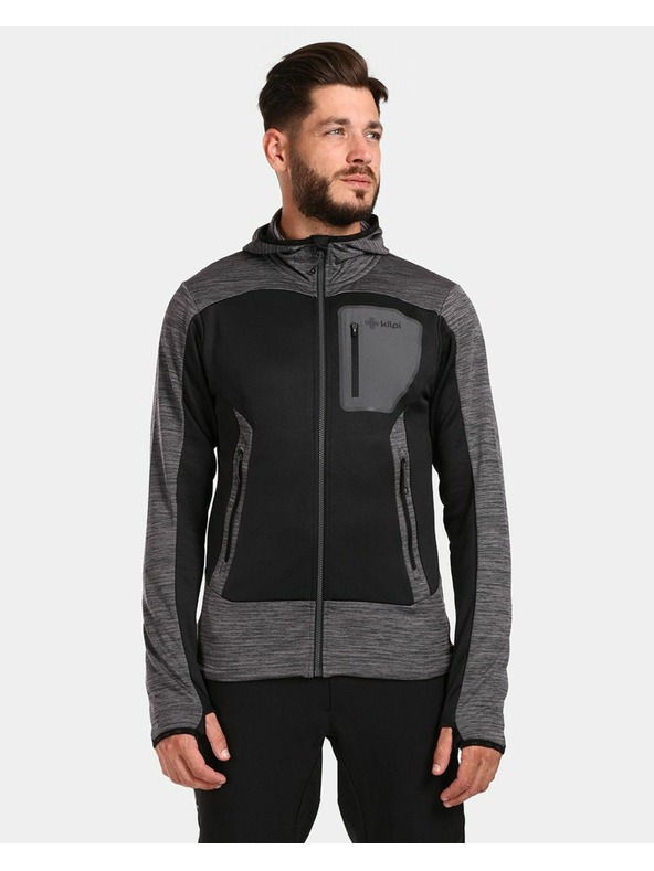 Kilpi Мъжки функционален суитшърт Kilpi FRENI-M Тъмносив