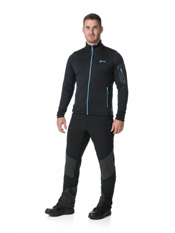 Kilpi Мъжки функционален суитчър Kilpi TEAM FLEECE-M черен