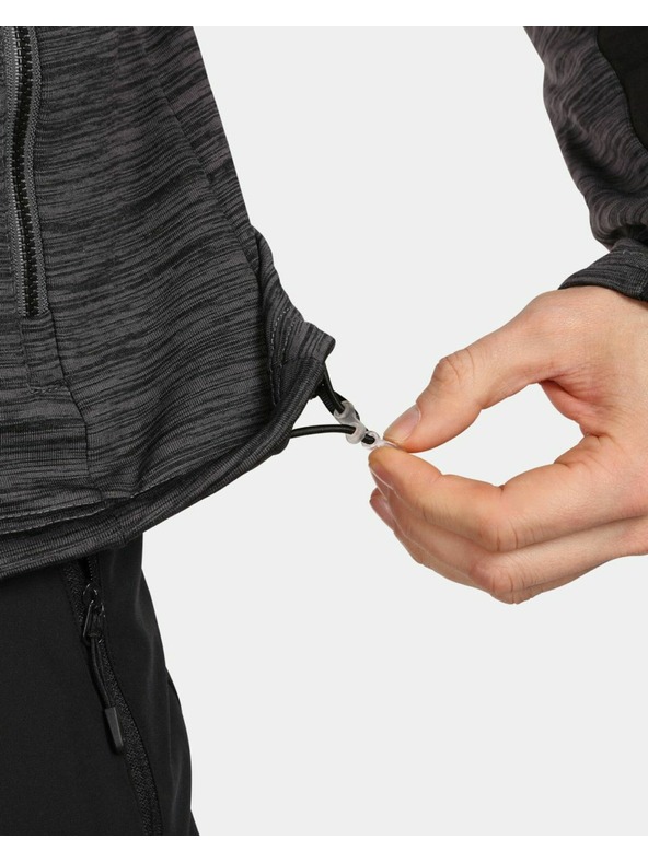 Kilpi Мъжки спортен суитшърт с качулка Kilpi SEVELEN-M Черен