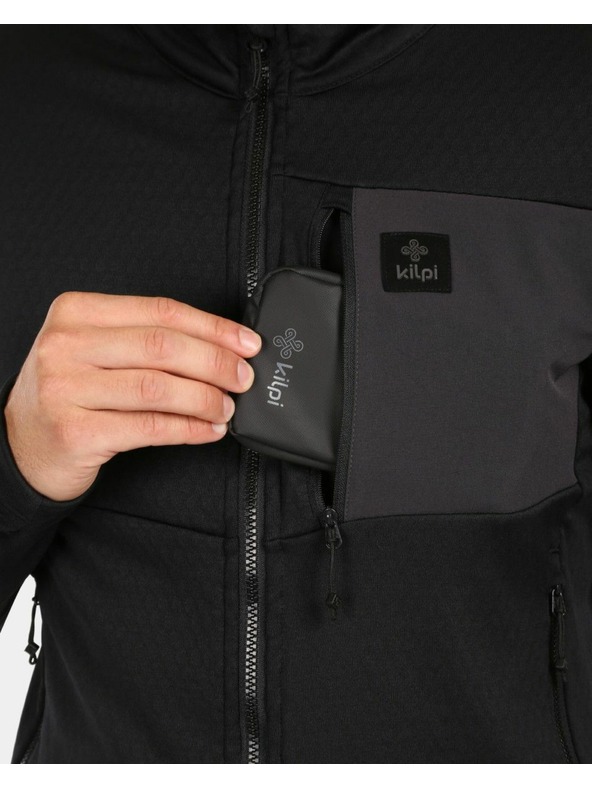 Kilpi Мъжки флийс суитшърт Kilpi ERIN-M Черен