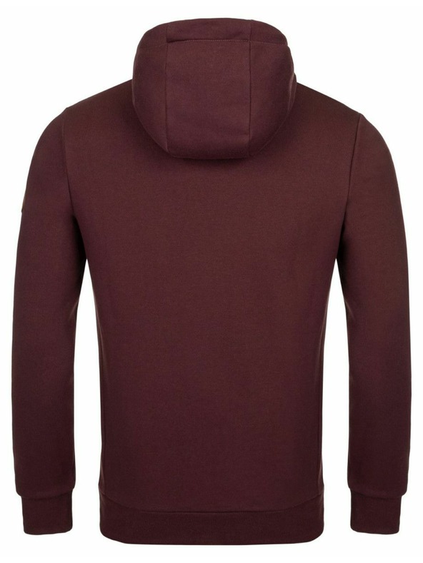 Kilpi Мъжки суитшърт Kilpi ODISEA-M Тъмночервен