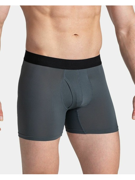 Kilpi Мъжки технически боксерки 2 пакета Kilpi 2P NETT-U Тъмно сив