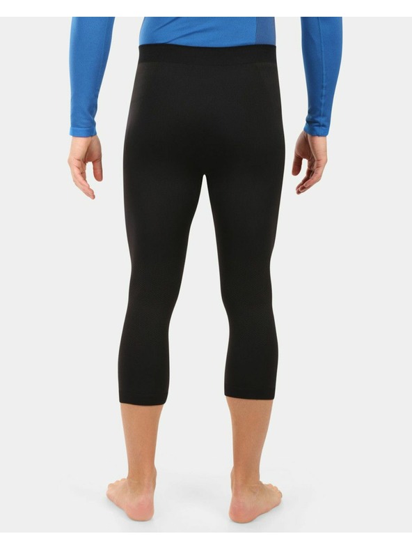 Kilpi Мъжки безшевни 3/4 термо панталони Kilpi NIELO-M Черен