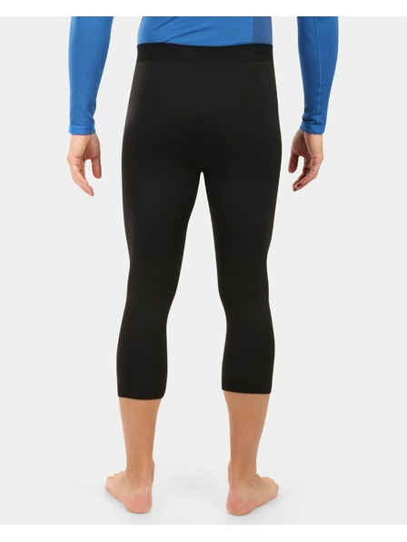 Kilpi Мъжки безшевни 3/4 термо панталони Kilpi NIELO-M Черен