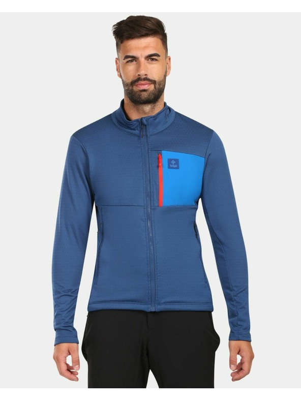 Kilpi Мъжки поларен суитшърт Kilpi ERIN-M Тъмно син