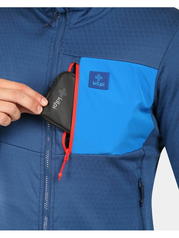 Kilpi Мъжки поларен суитшърт Kilpi ERIN-M Тъмно син