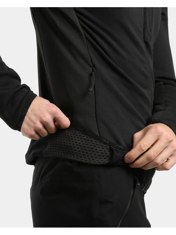 Kilpi Мъжки премиум функционален суитшърт Kilpi PREMIO-M Черен