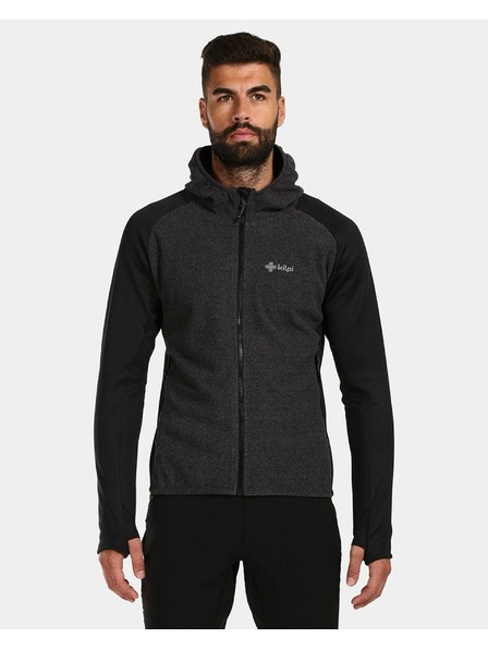 Kilpi Мъжки флийс суитшърт Kilpi VERSAM-M Черен