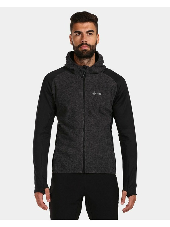 Kilpi Мъжки флийс суитшърт Kilpi VERSAM-M Черен