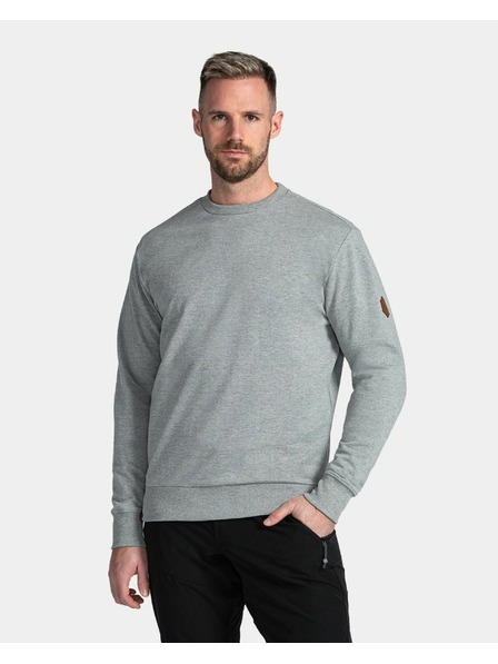 Kilpi Мъжки памучен суитшърт Kilpi OIRAN-M Светлосив