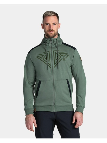 Kilpi Мъжки суитшърт Kilpi ADELAN-M Тъмно зелен