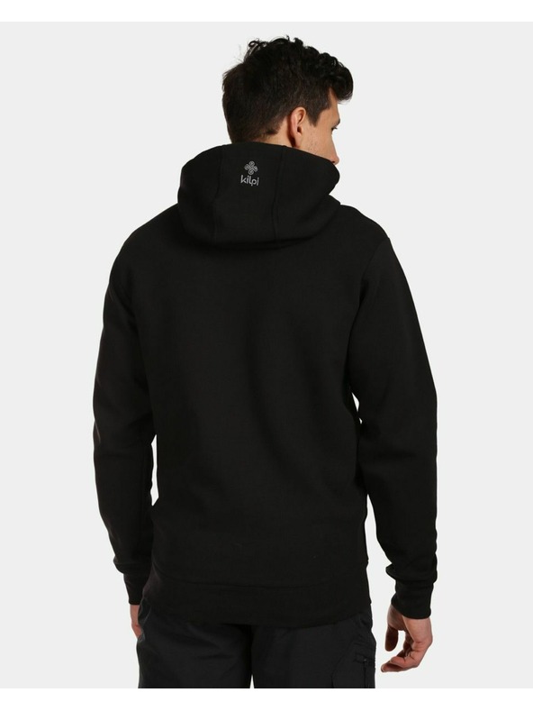 Kilpi Мъжка памучна качулка Kilpi AVILA-M Черно