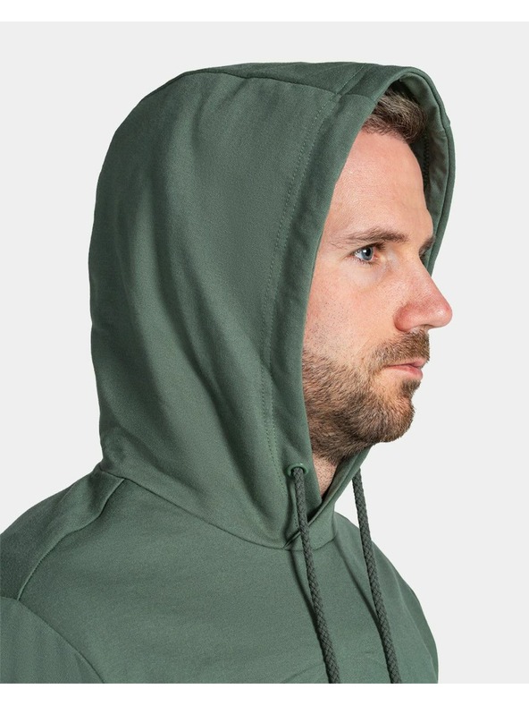 Kilpi Мъжки памучен суитшърт Kilpi LAGOA-M Тъмно зелен