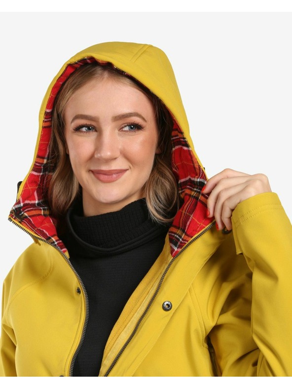 Kilpi Дамско софтшел палто Kilpi LASIKA-W Gold