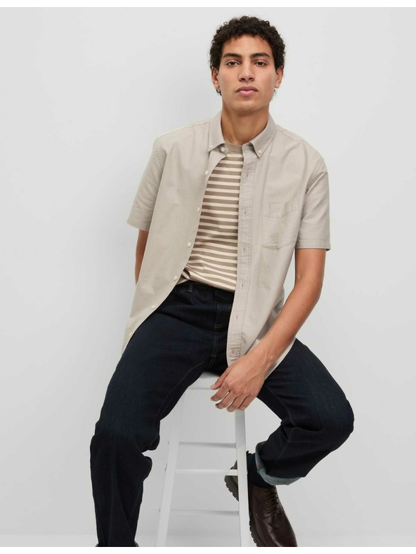 Marks & Spencer Оксфордска риза от чист памук The Ultimate Marks & Spencer, бяла