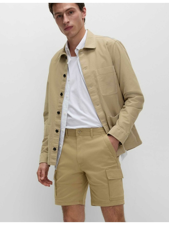 Marks & Spencer Еластични карго шорти Marks & Spencer кафяви