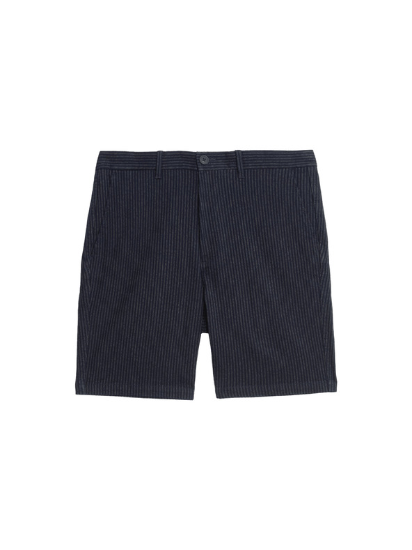 Marks & Spencer Chino шорти с частично еластична талия Marks & Spencer тъмносини