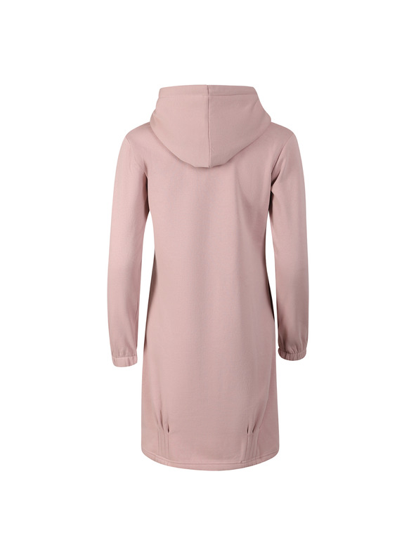 ALPINE PRO Дамска памучна рокля ALPINE PRO LORRA pale mauve