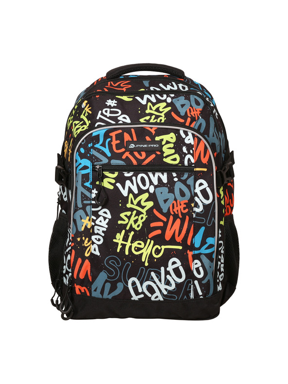 ALPINE PRO Детска училищна раница ALPINE PRO BARDO черна