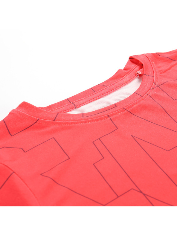 ALPINE PRO Детска бързосъхнеща тениска ALPINE PRO LOUSO дива розова вариант pa