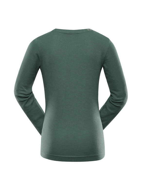 ALPINE PRO Детска тениска с дълъг ръкав ALPINE PRO BOGRO мирта