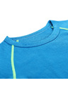 ALPINE PRO Детска тениска от мериносова вълна ALPINE PRO MERENO метилово синьо