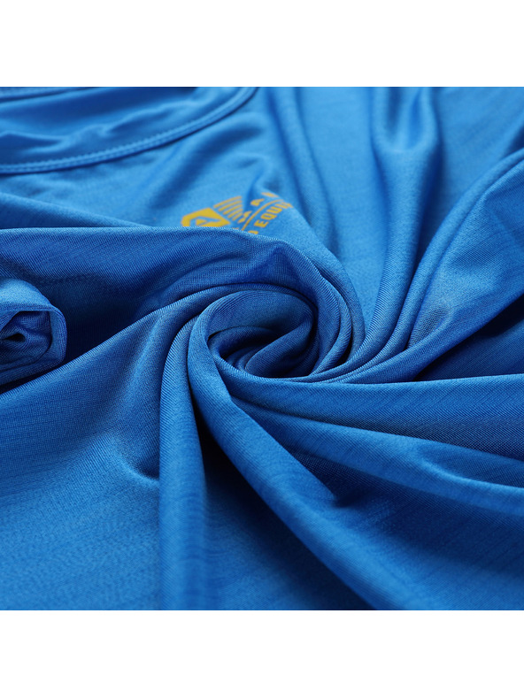 ALPINE PRO Детска бързосъхнеща тениска ALPINE PRO BASIKO electric blue lemonade