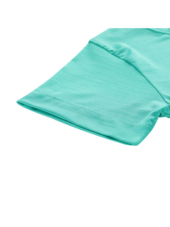 ALPINE PRO Детска бързосъхнеща тениска ALPINE PRO BASIKO pastel perf green