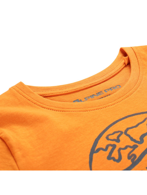 ALPINE PRO Детска тениска от органичен памук ALPINE PRO ECOMO 2 autumn maple вариант pc