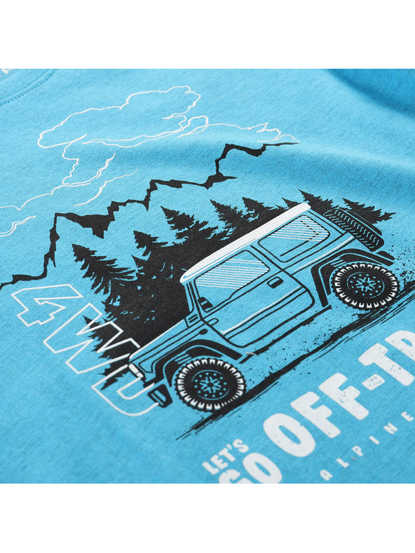 ALPINE PRO Детска памучна тениска ALPINE PRO BIGERO swim cap вариант pe